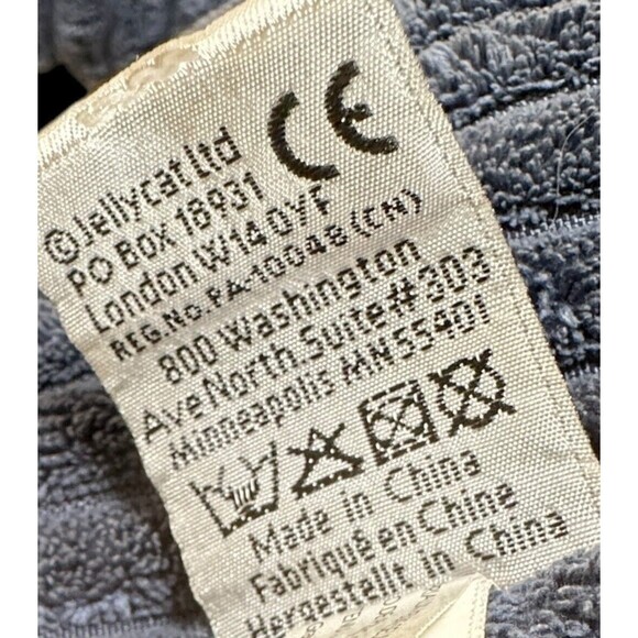 Jellycat Blue Cordy Roy Elephant 14” Plush Corduroy Stuffed Animal - Picture 8 of 8